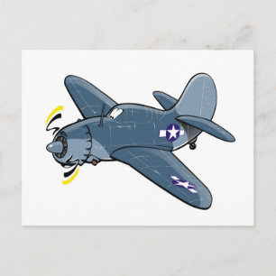 Curtiss SB2C Helldiver Postkarte