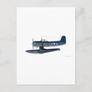 Curtiss SC-1 Seahawk Postkarte
