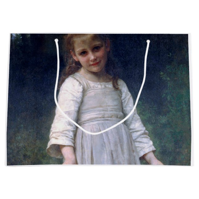 Curtsey, Bouguereau Große Geschenktüte (Vorderseite)