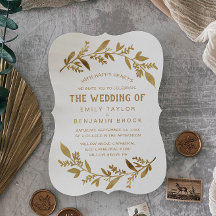 Curved Branches | Gold The Wedding Of