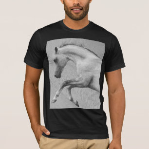 Curvet Horse Mens Bella+Leinwände Kurzschläfchen T-Shirt