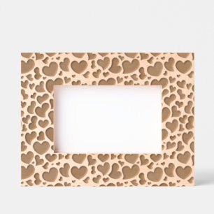 Curvy Hearts Etched Picture Frame Geätzte Rahmen