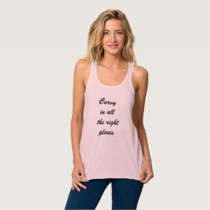 Curvy im ganzem Recht setzt Behälter Tank Top