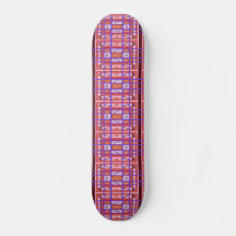 Curvy Kariert Skateboard