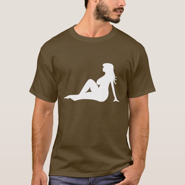 Curvy Schmutzfänger-Mädchen/Schmutzfänger Gallone T-Shirt (Vorderseite)