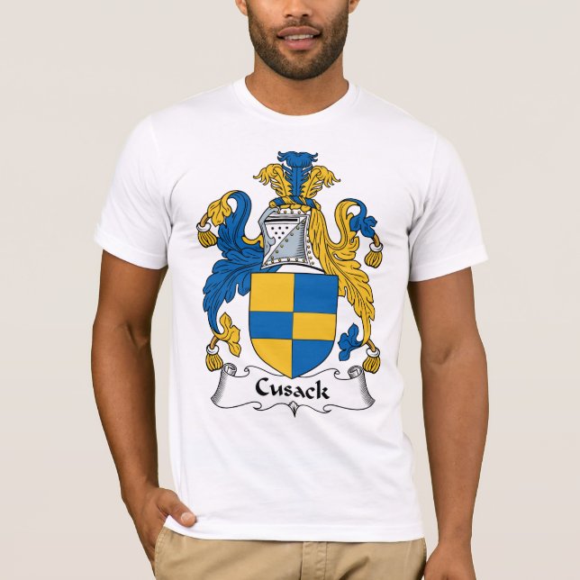 Cusack Familienwappen T-Shirt (Vorderseite)