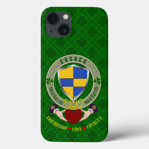 Cusack Irish Shield & Claddagh Personalisiert Case-Mate iPhone Hülle