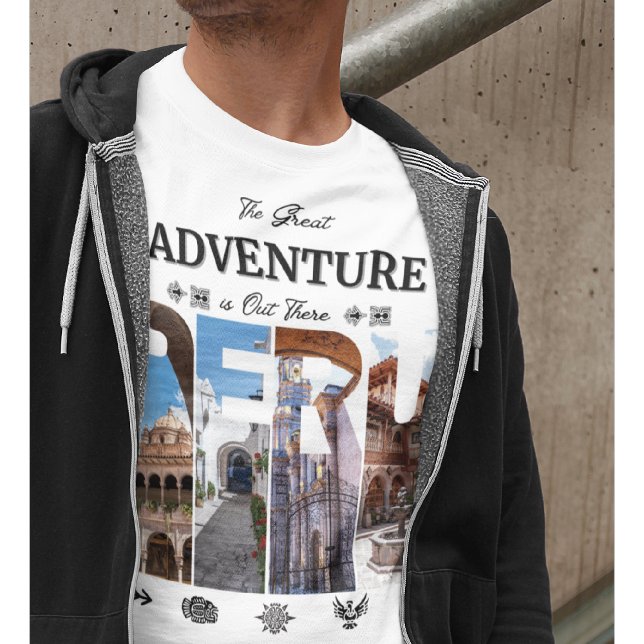 Cusco Peru | Arequipa, Kathedrale, Inka, Anden T-Shirt (Von Creator hochgeladen)