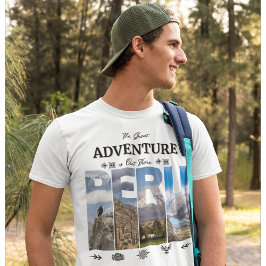 Cusco Peru | Colca Valley | Condor, Inka, Anden T-Shirt