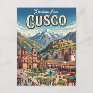Cusco Peru Postkarte
