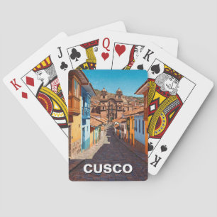 Cusco Peru Reise Spielkarten