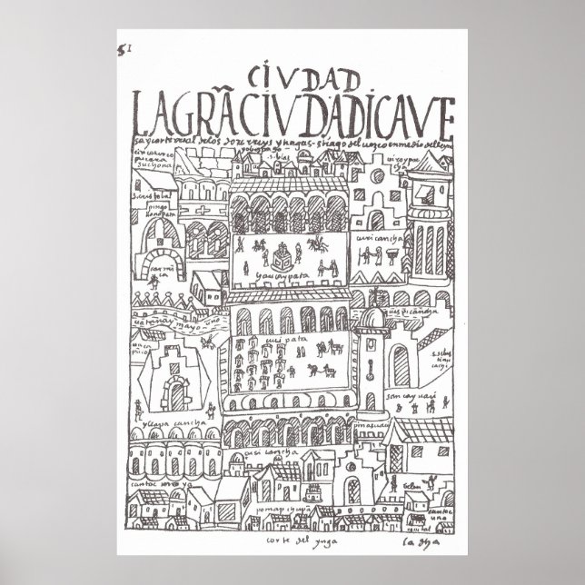 Cusco Poster (Vorne)