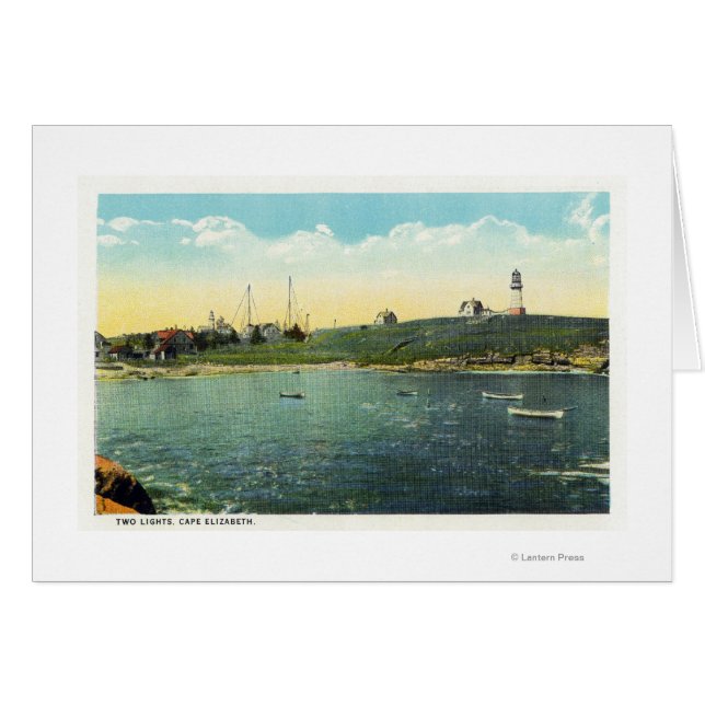 Cushing Island View of White Head (Vorderseite (Horizontal))