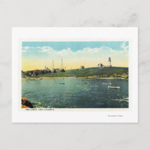 Cushing Island View of White Head Postkarte