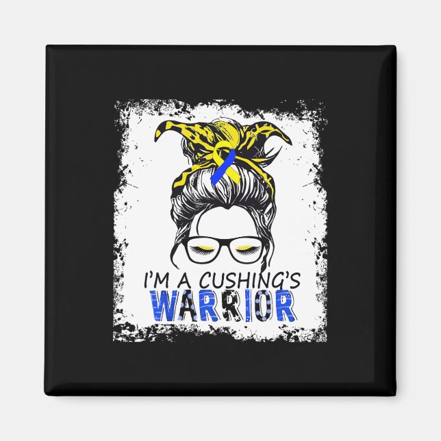 Cushing-Syndrom Warrior Magnet (Vorne)