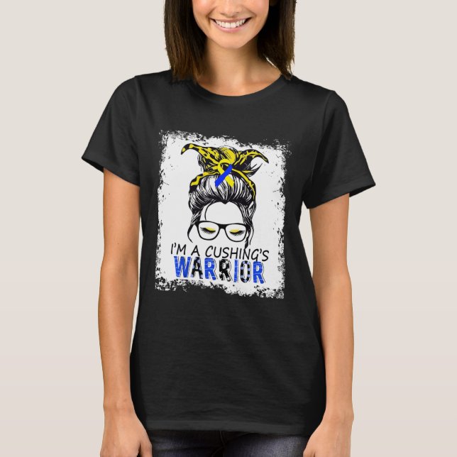Cushing-Syndrom Warrior T-Shirt (Vorderseite)