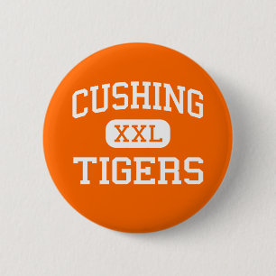 Cushing - Tiger - Highschool - Cushing Oklahoma Button