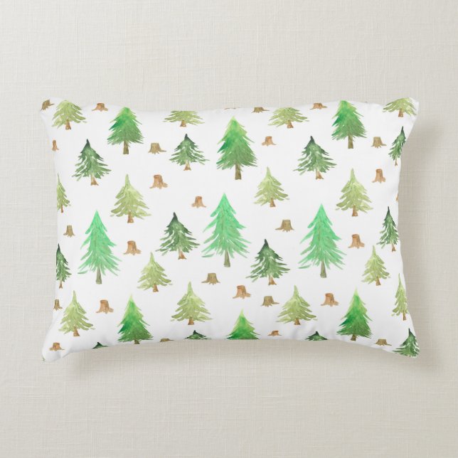 Cushion 30,48 cm x 40,64 cm - Tree Pattern Dekokissen (Vorderseite)