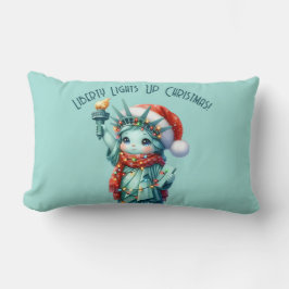 Cushion 33 cm x 53 cm Liberty Lights Up Christmas! Lendenkissen