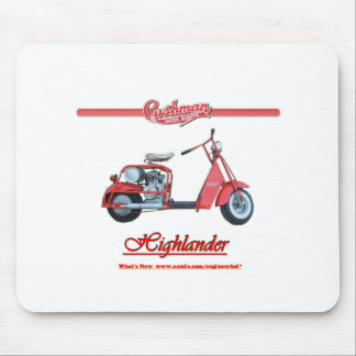 Cushman Hochländer-Roller Mousepad