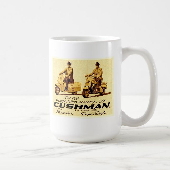 Cushman Pacemaker und Super-Adler-Roller Tasse (Rechts)