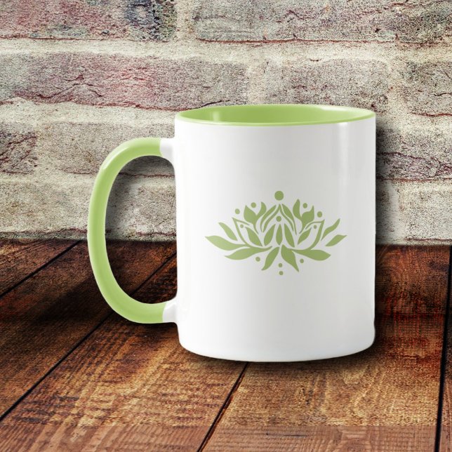 Cusomizable Flaming Lotus Blume Tasse (Von Creator hochgeladen)