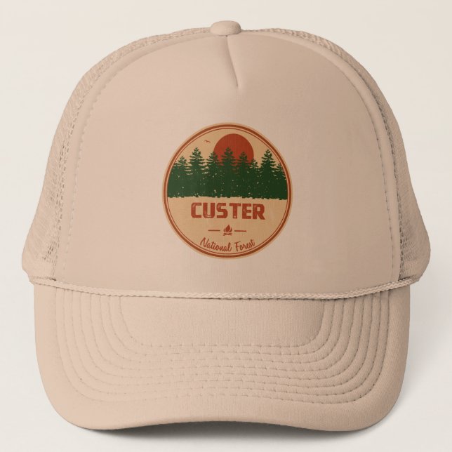 Custer National Forest Truckerkappe (Vorderseite)
