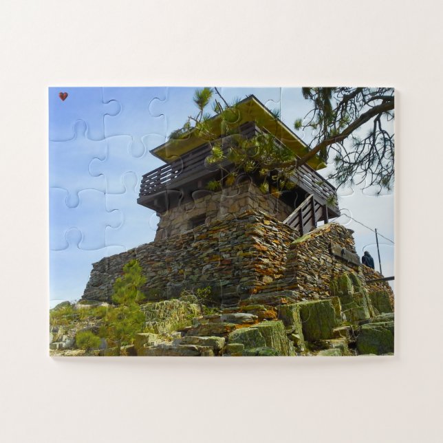 Custer Peak South Dakota Puzzle (Horizontal)