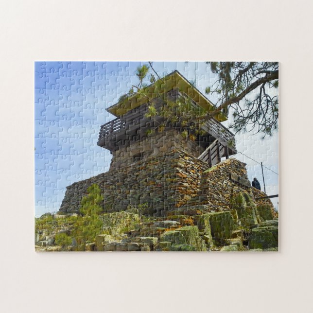 Custer Peak South Dakota. Puzzle (Horizontal)