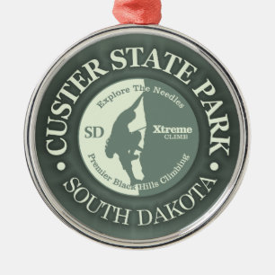 Custer Staat Park (CLB) Ornament Aus Metall
