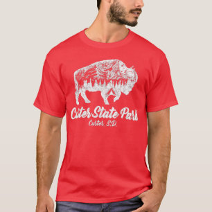 Custer Staat Park for Bison Lovers South Dakota T-Shirt
