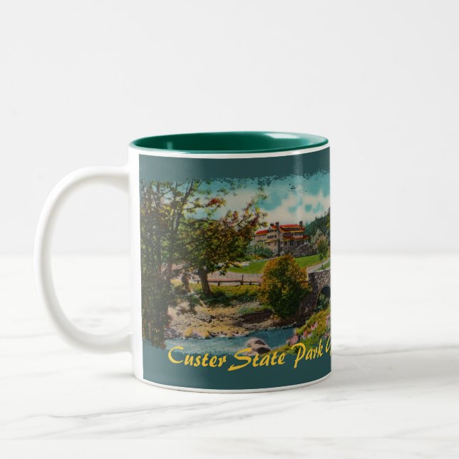 Custer Staat Park Game Lodge Coffee Tasse (Links)