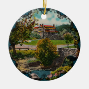 Custer Staat Park Game Lodge Keramikornament