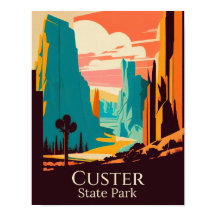 Custer Staat Park Modernes Design