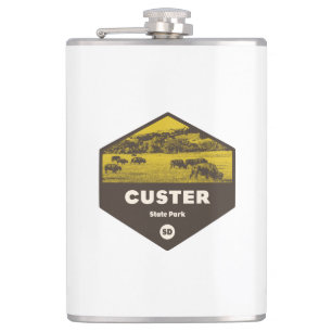Custer Staat Park South Dakota Flachmann