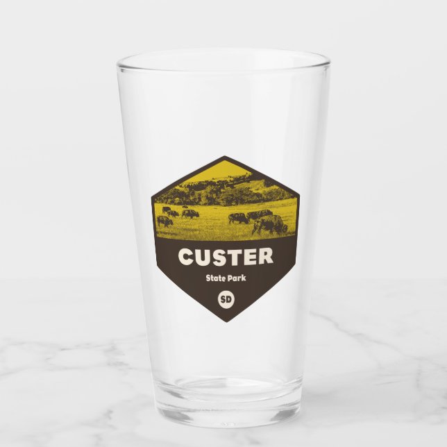 Custer Staat Park South Dakota Glas (Vorderseite)