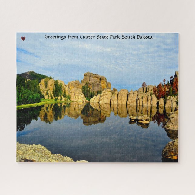 Custer Staat Park South Dakota Jigsaw Puzzle (Horizontal)