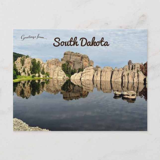 Custer Staat Park South Dakota Postkarte (Vorderseite)