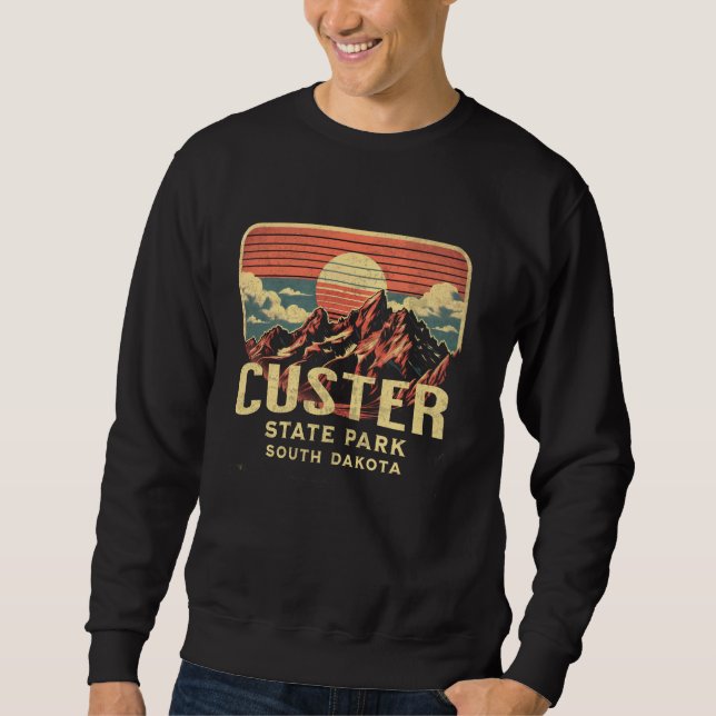 Custer Staat Park Sweatshirt (Vorderseite)