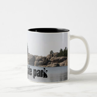 Custer Staats-Park-Tasse Zweifarbige Tasse
