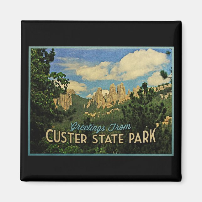 Custer State Park Magnet (Vorne)