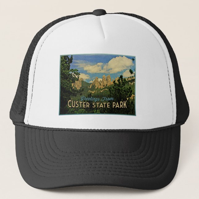 Custer State Park Truckerkappe (Vorderseite)