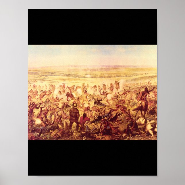 Custers letzter Kampf', unbekannt_Art of America Poster (Vorne)