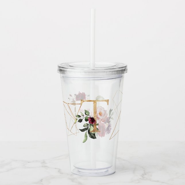 Custom 16oz, Clear Acryl Tumbler Acryltrinkbecher (Vorderseite)