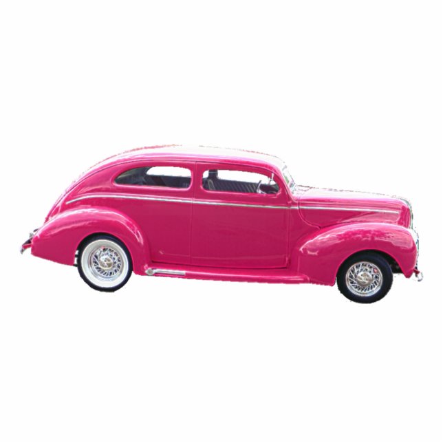 Custom 1940 Famous American Make Sedan Fotoskulptur Magnet (Vorne)