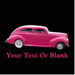 Custom 1940 Famous American Make Sedan Fotoskulptur Magnet<br><div class="desc">Ein typisches amerikanisches Werk aus dem Jahr 1940,  das auf dem Festival Lost In The 50er in Sandpoint,  Idaho,  zu sehen ist. Fügen Sie Ihren eigenen Text hinzu. Vintage Automobile sind ein wichtiger Bestandteil der Veranstaltung,  die jeden Mai stattfindet.</div>
