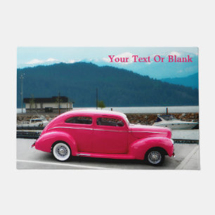 Custom 1940 Famous American Make Sedan Fußmatte
