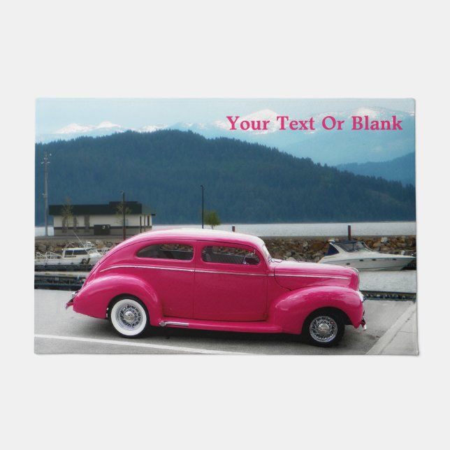 Custom 1940 Famous American Make Sedan Fußmatte (Vorderseite)