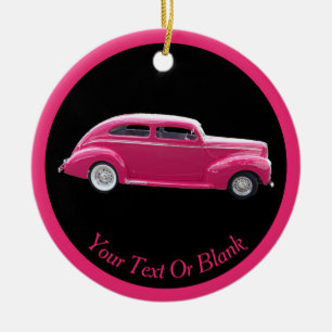Custom 1940 Famous American Make Sedan Keramik Ornament