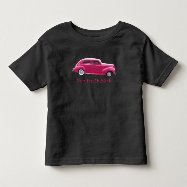 Custom 1940 Famous American Make Sedan Kleinkind T-shirt (Vorderseite)